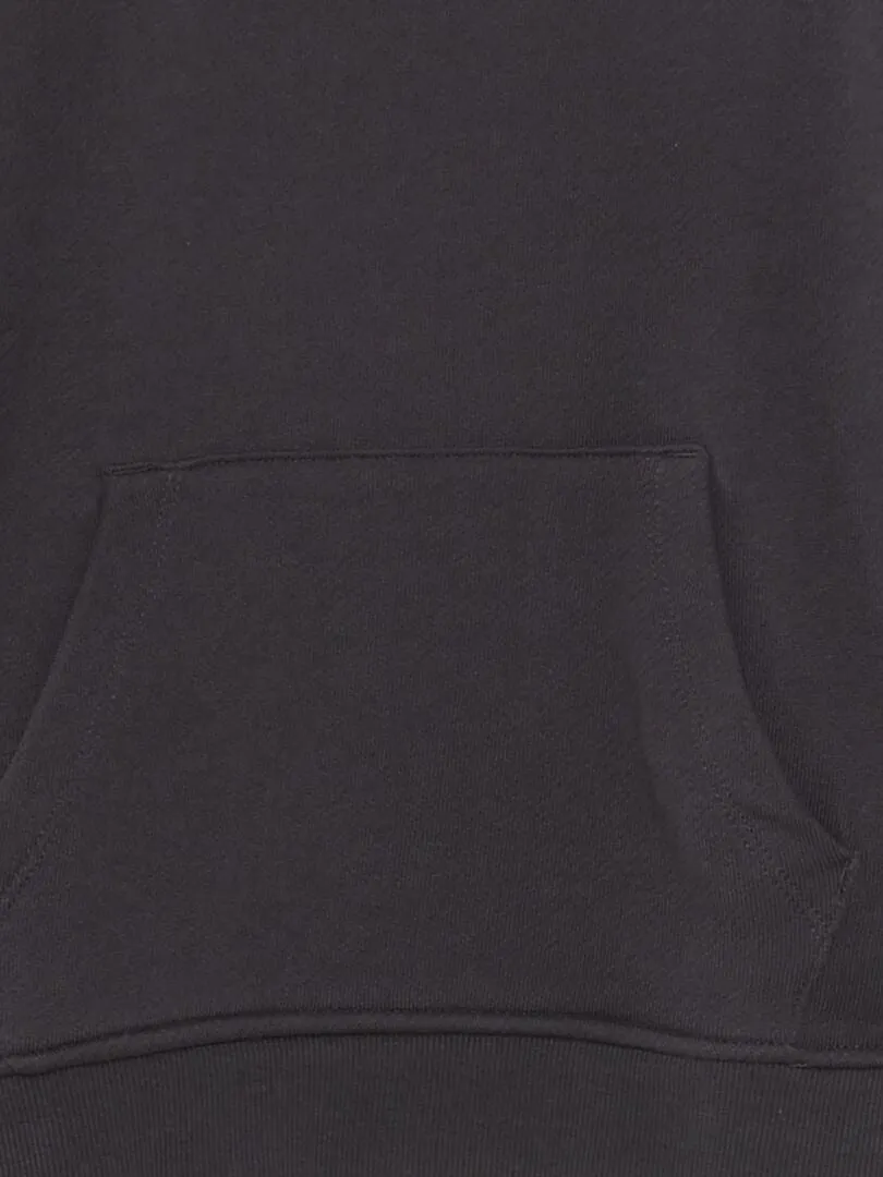 Sudadera de chándal fina - NEGRO