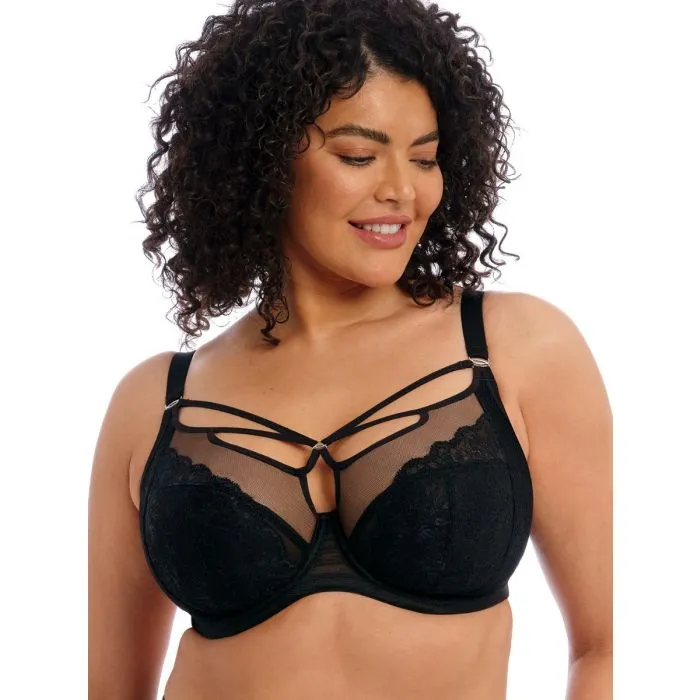 Sujetador Elomi Brianna Plunge con aros EL8080 Negro