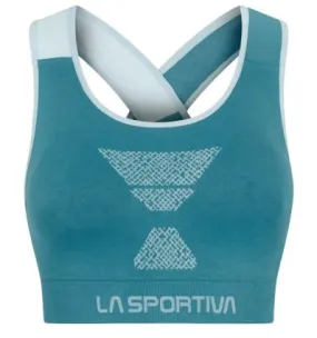 Sujetador La Sportiva Focus II Top (Iceberg/Lagoon) Mujer