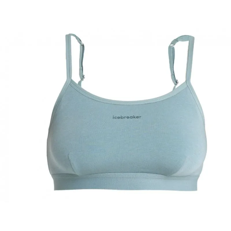 Sujetador para mujer Icebreaker Merino Core Bra (CLOUD RAY)