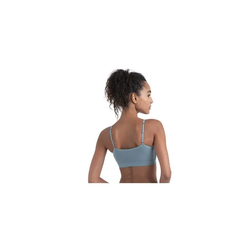 Sujetador para mujer Icebreaker Merino Core Bra (CLOUD RAY)