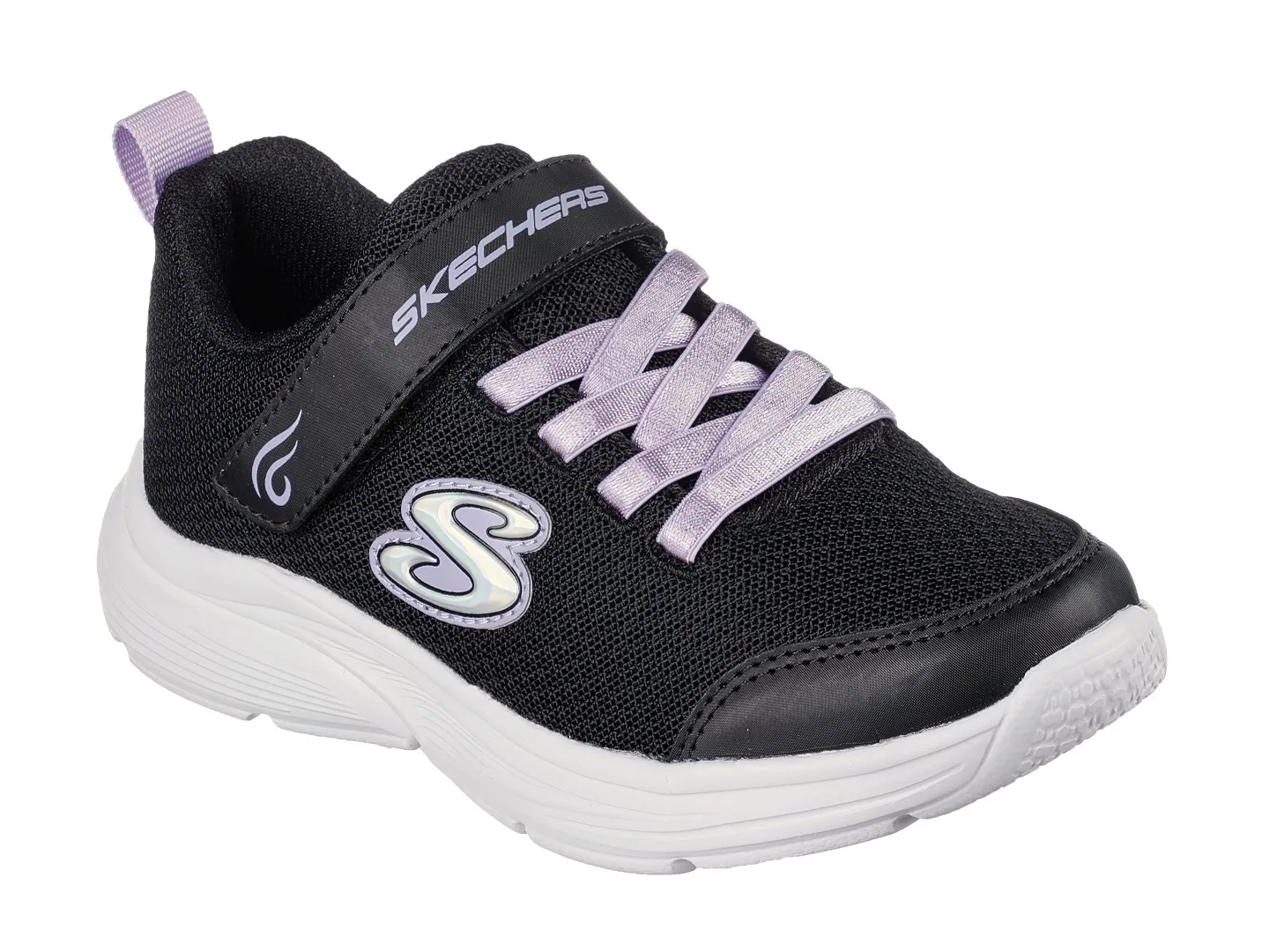 Tenis Skechers Lites Negro Para Niña