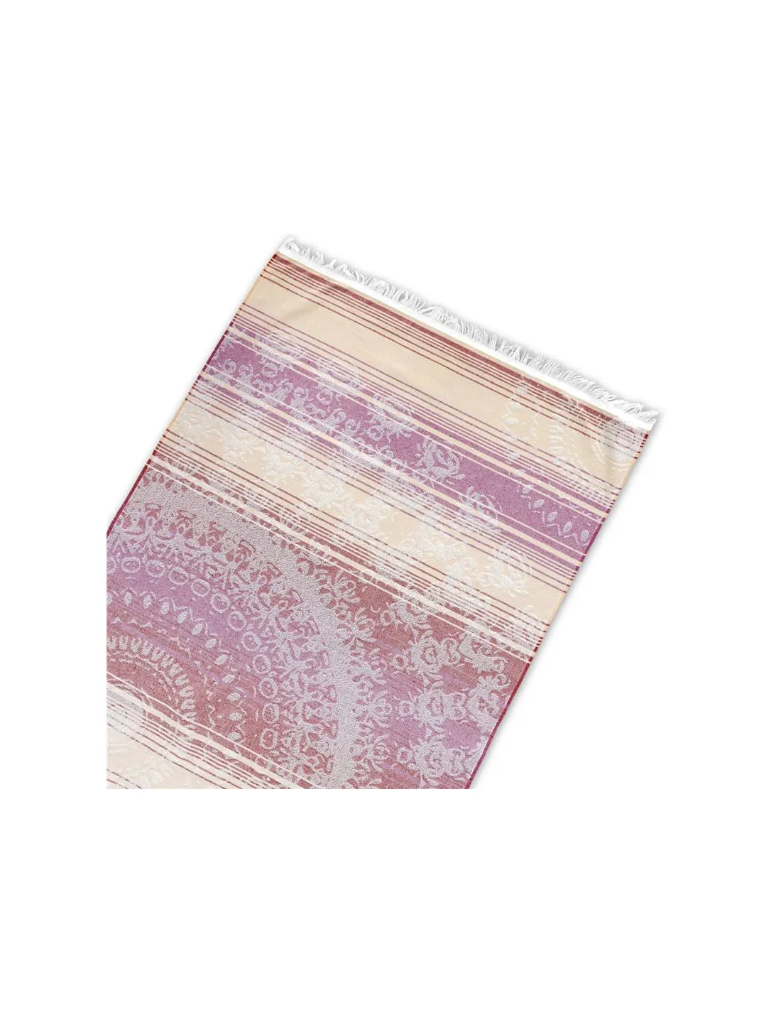 Toalla Fouta Rizo Secaneta 95 X 160 Ninvah Rosa