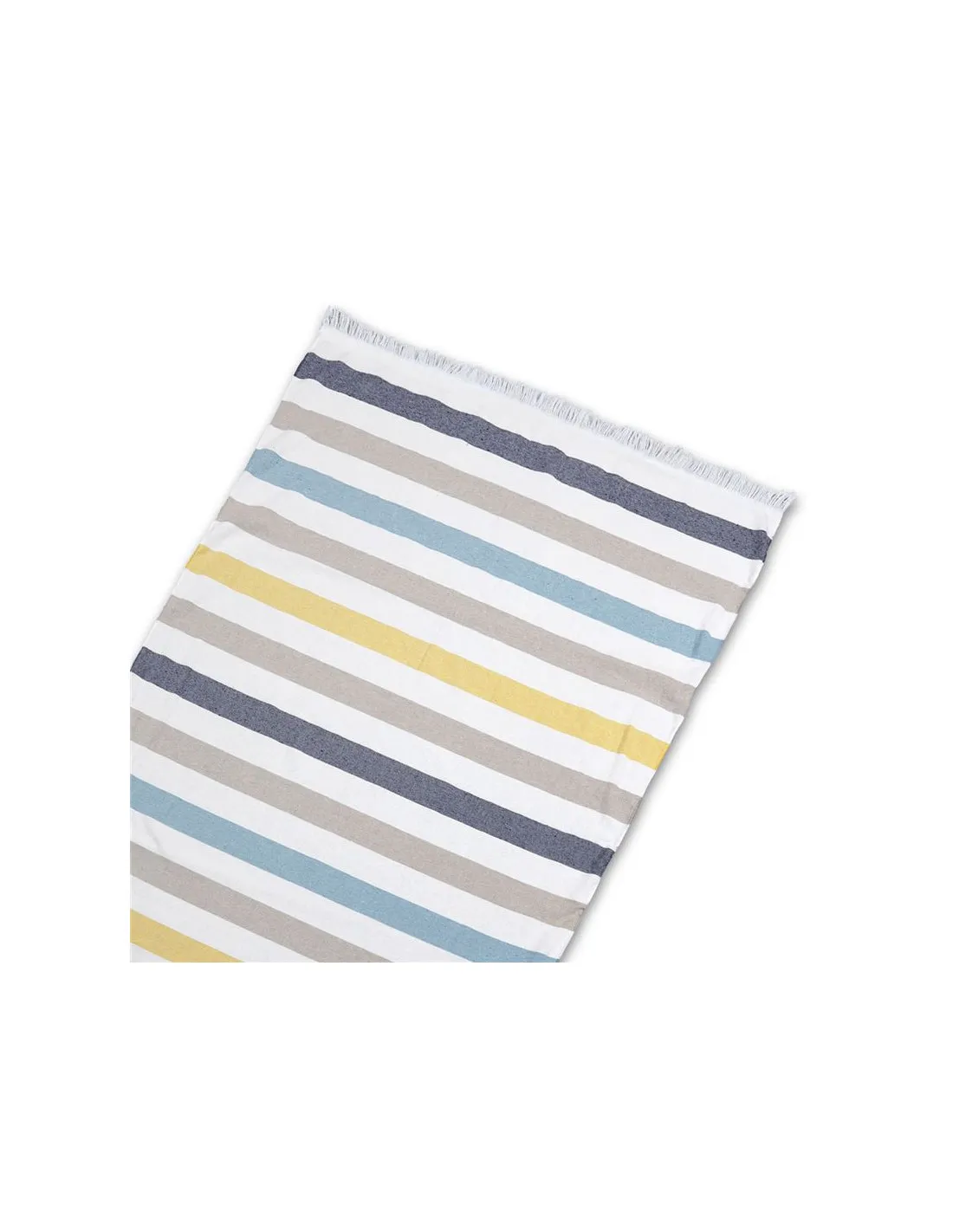 Toalla Fouta Rizo Secaneta 95 X 160 Uscita Azul Oscruo