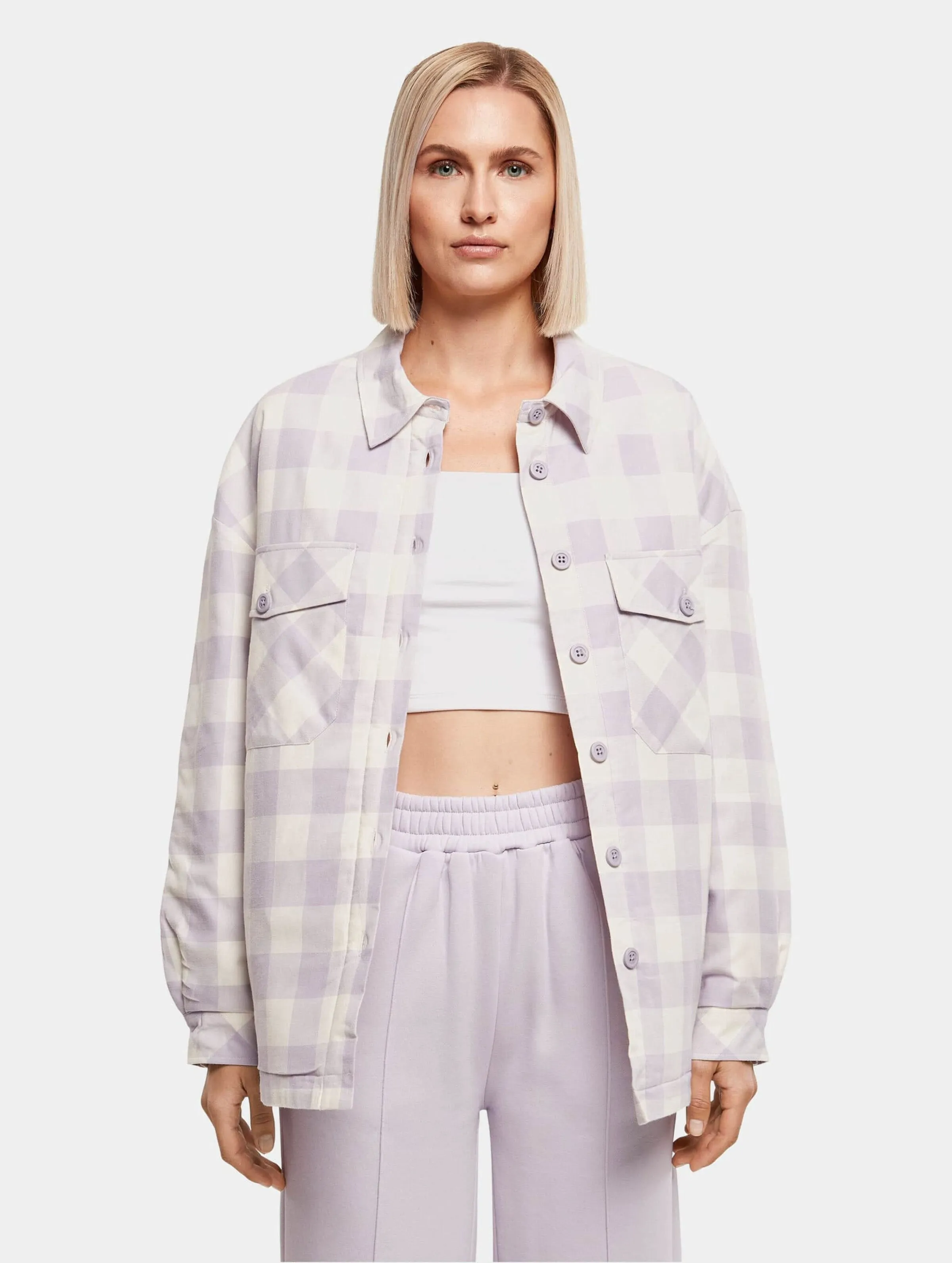 Urban Classics Ladies Flanell Padded