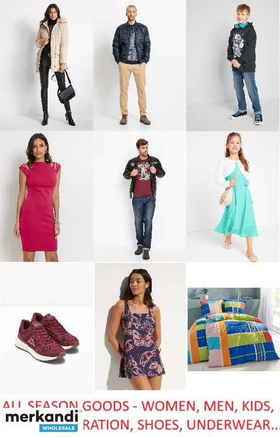 Webshop overstock BONPRIX - mujer, hombre, niños, zapatos y textiles para el hogar