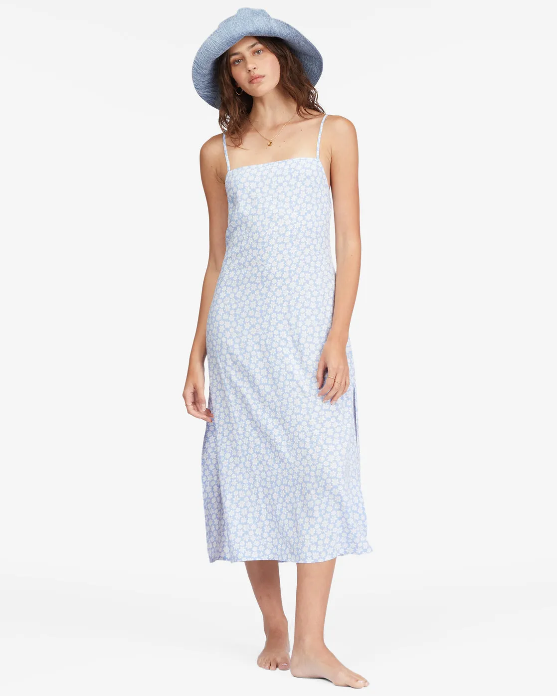 Weekend Waves Midi Slip Dress