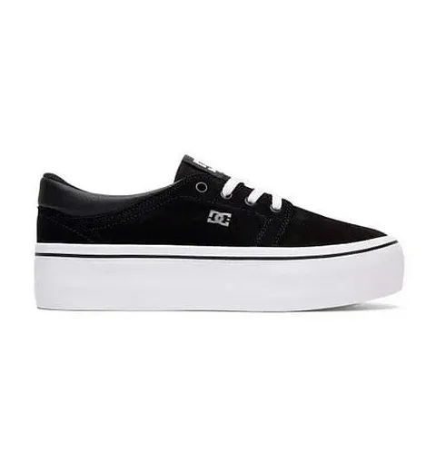 ZAPATILLA DC SHOES TRASE PLATAFORMA SE NEGRO GAMUZA