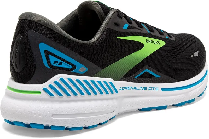 Zapatilla de running Brooks Adrenaline GTS 23 Hombre Black/Hawaiian Ocean/Green