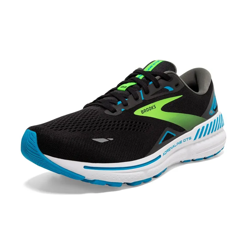 Zapatilla de running Brooks Adrenaline GTS 23 Hombre Black/Hawaiian Ocean/Green