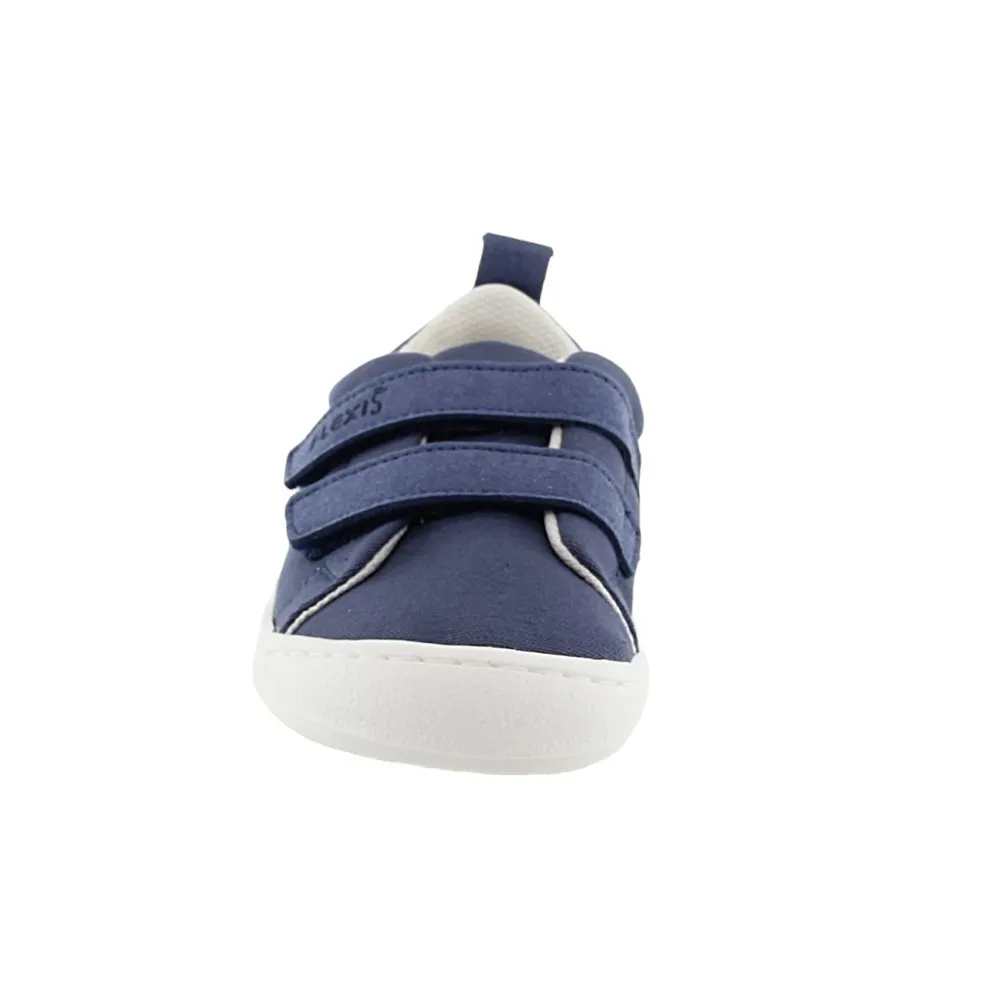 Zapatillas barefoot de lona Flexi Nens 9110-R Azul