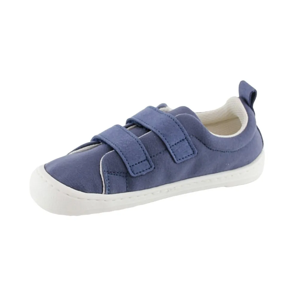 Zapatillas barefoot de lona Flexi Nens 9110-R Azul