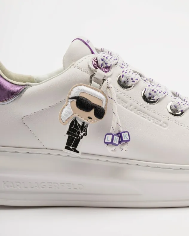 Zapatillas blancas Karl Lagerfeld KAPRI Keychain Karl Lo Blanco