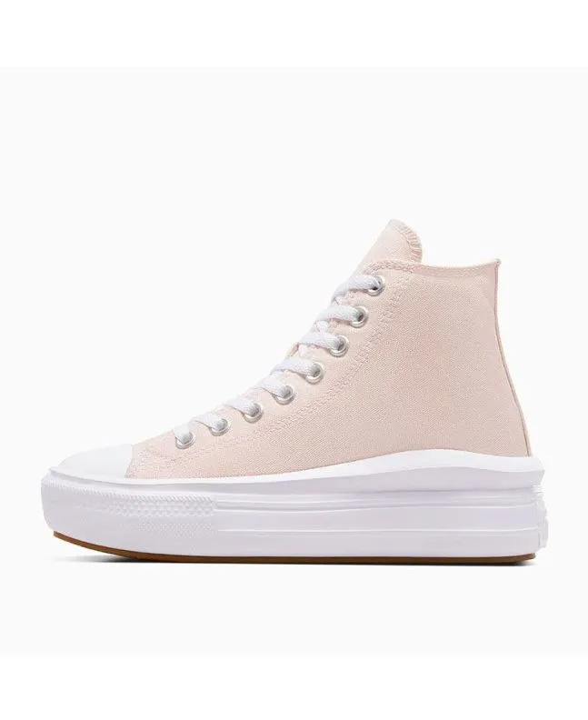 Zapatillas Converse Chuck Taylor All Star Move Platform High Top Rosa-Blanco