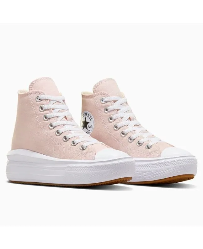 Zapatillas Converse Chuck Taylor All Star Move Platform High Top Rosa-Blanco