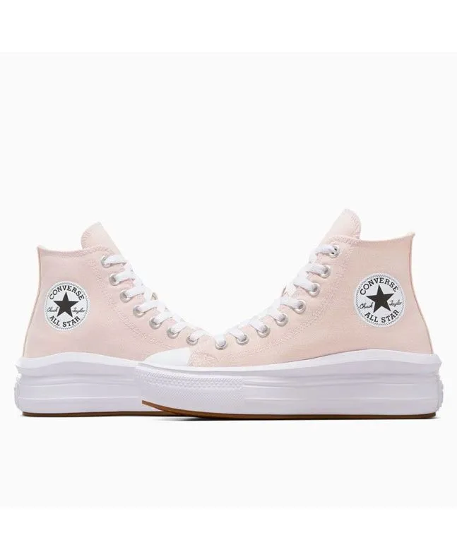 Zapatillas Converse Chuck Taylor All Star Move Platform High Top Rosa-Blanco