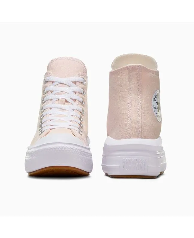 Zapatillas Converse Chuck Taylor All Star Move Platform High Top Rosa-Blanco