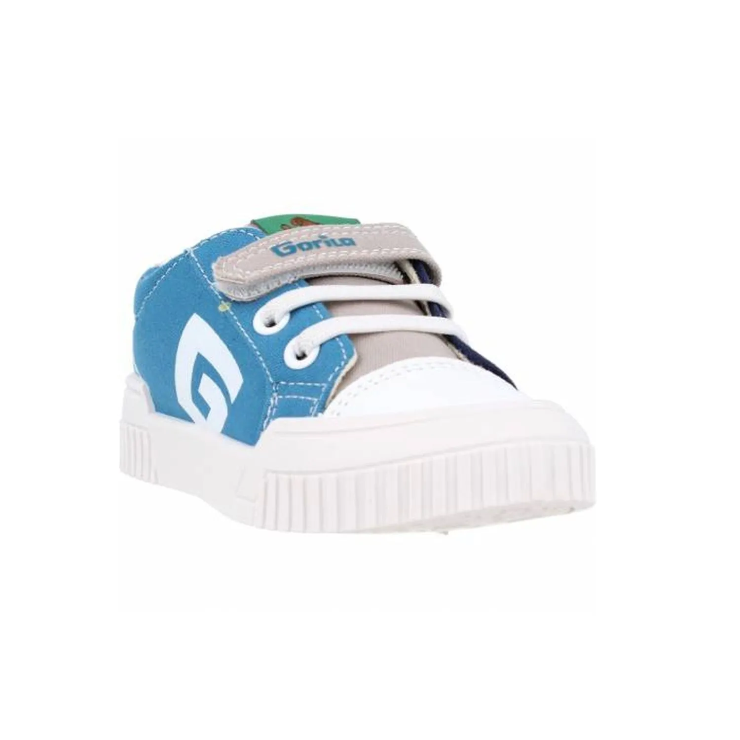 Zapatillas De Lona Azul De Niño Gorila 27335-24 (tallas De 24 A 32)