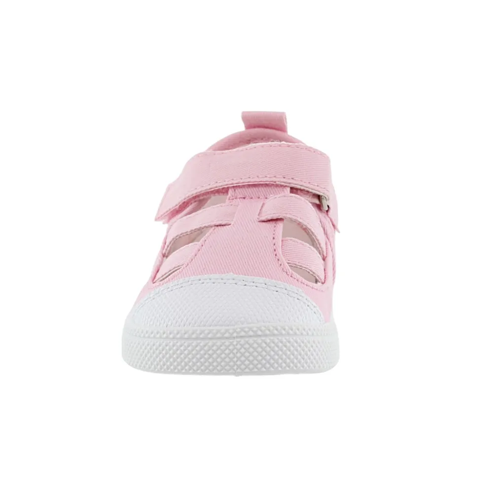 Zapatillas de lona barefoot Blanditos Limón Rosa