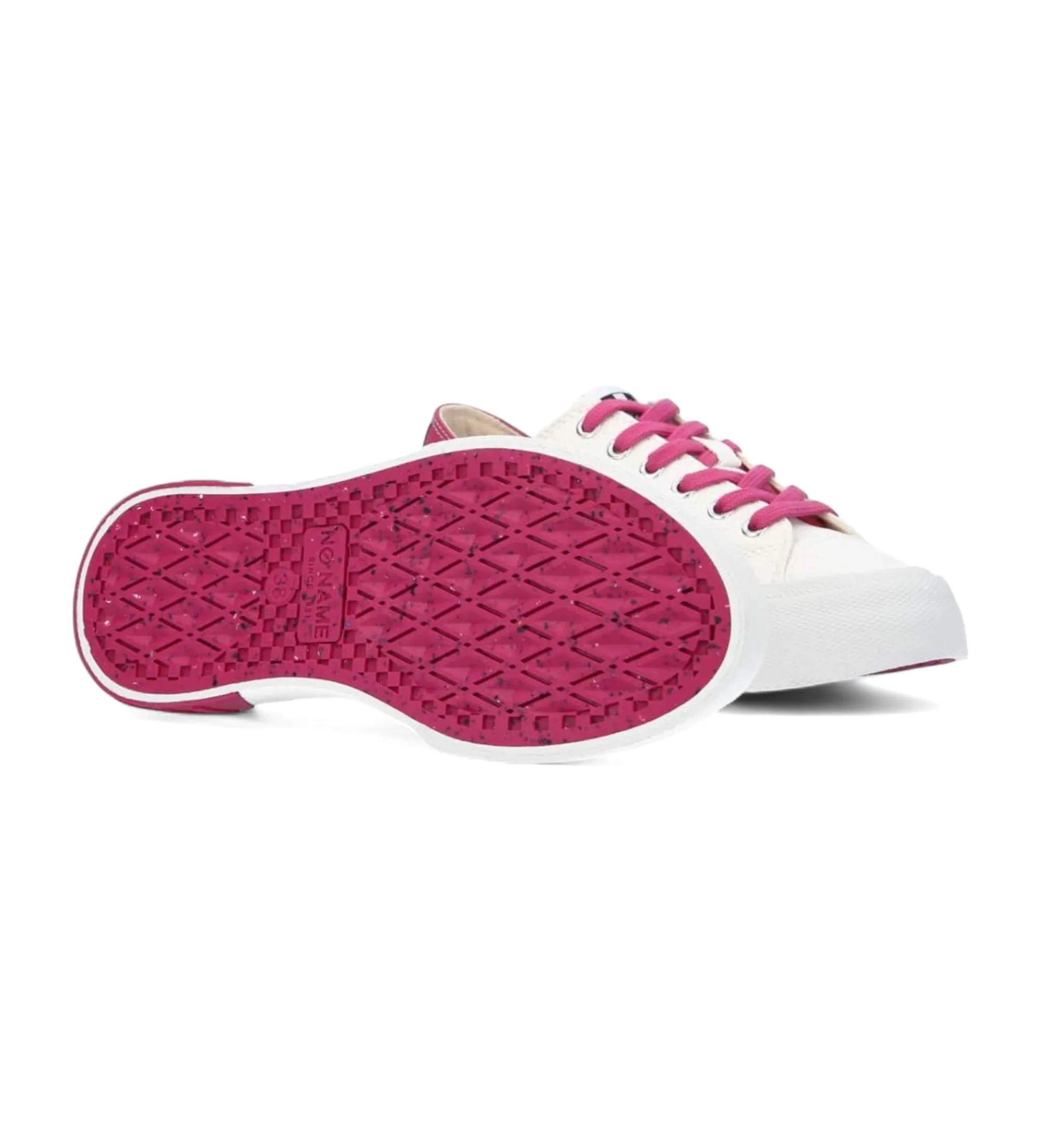 Zapatillas de lona Reset blanco, rosa