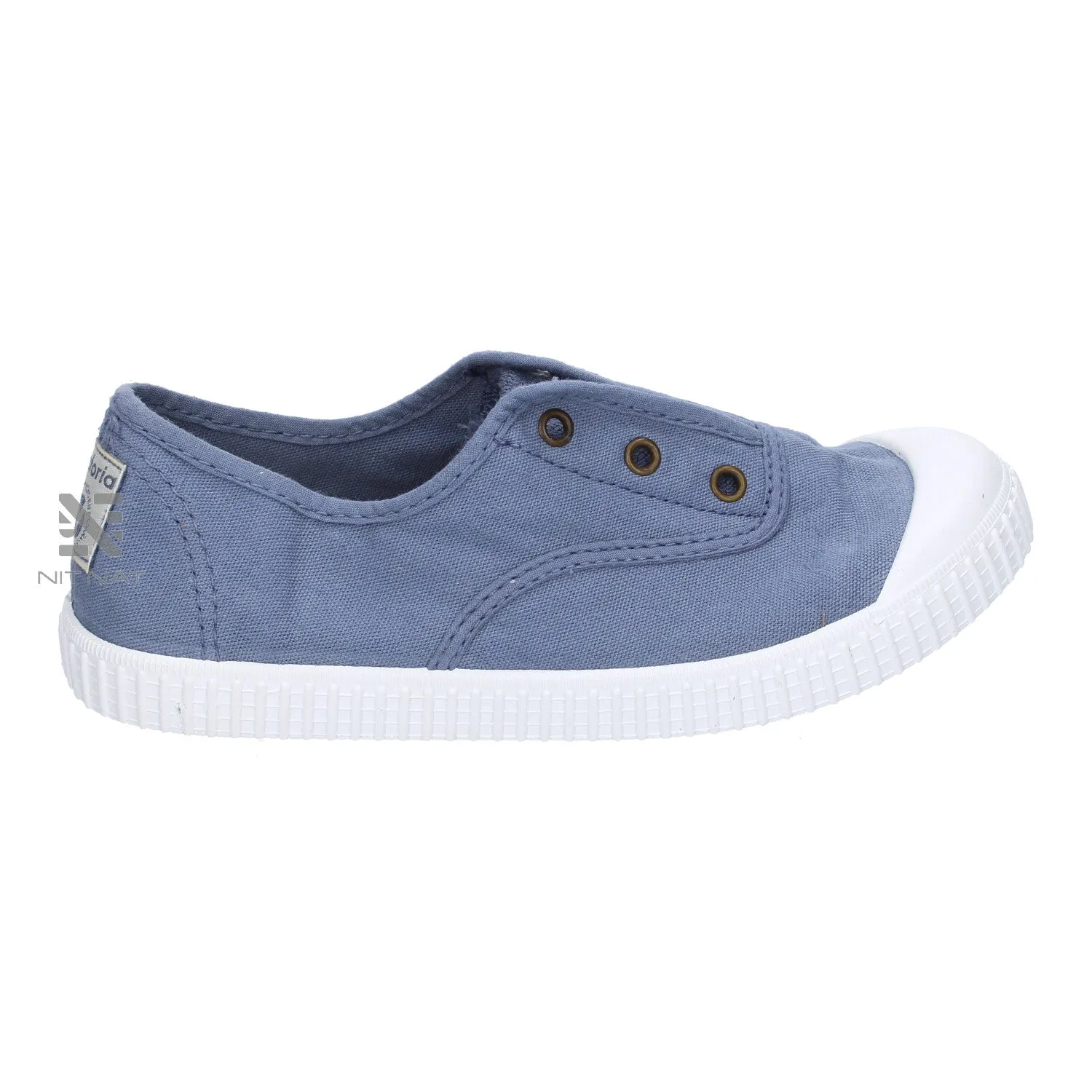 Zapatillas lona Drec Elástico Azul Victoria