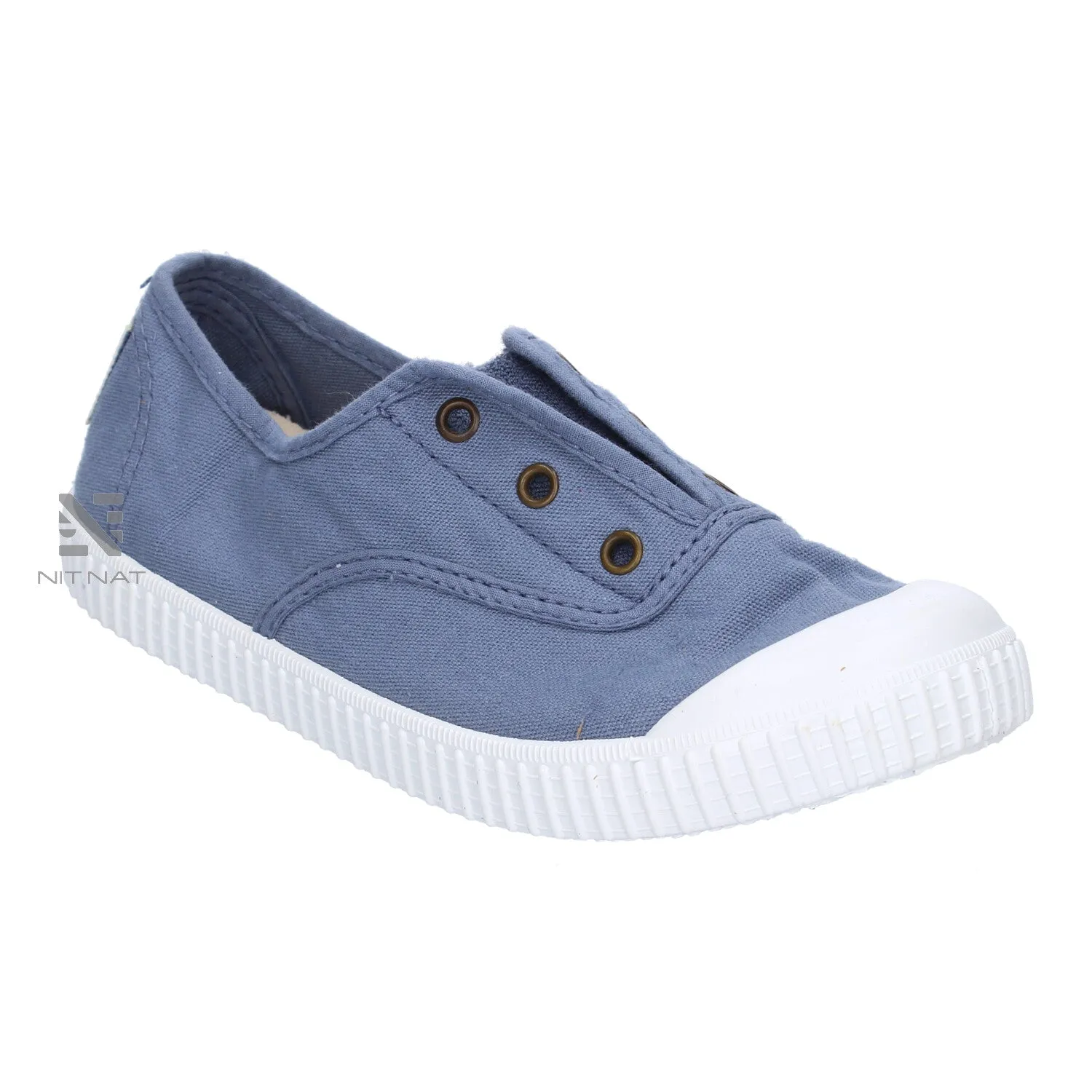 Zapatillas lona Drec Elástico Azul Victoria