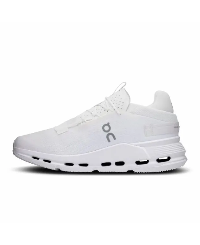 Zapatillas On Running Cloudnova 2 W All White