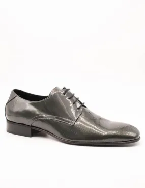 Zapato Angel Infantes 01210 Gris Charol de hombre