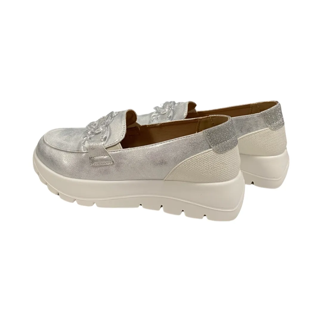 ZAPATO MUJER MYSOFT 24M266 PLATA