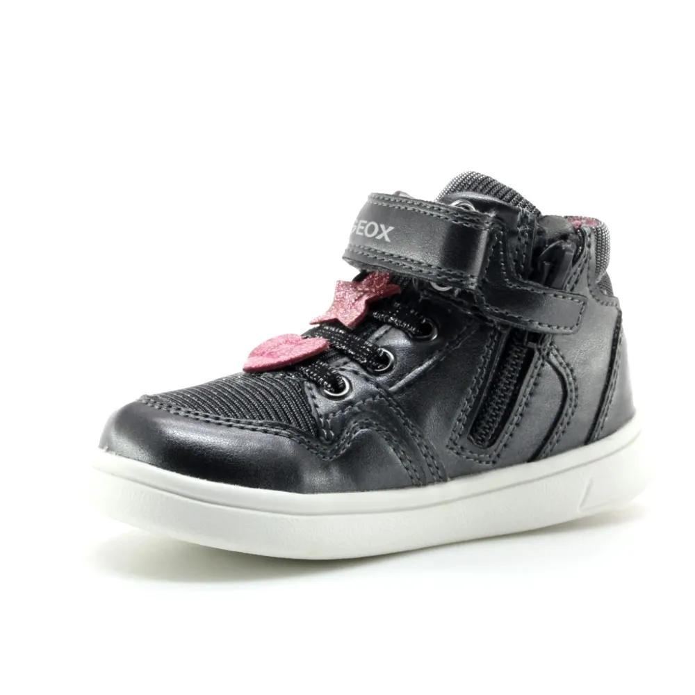 Zapatos abotinados Geox DJRock Gris