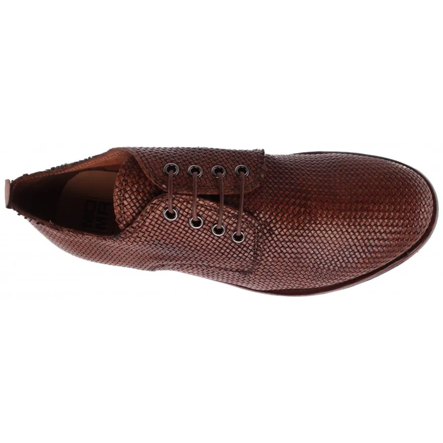 Zapatos Clasicos Hombres MOMA 2AS032-IN Micro 2 Cuero Marron