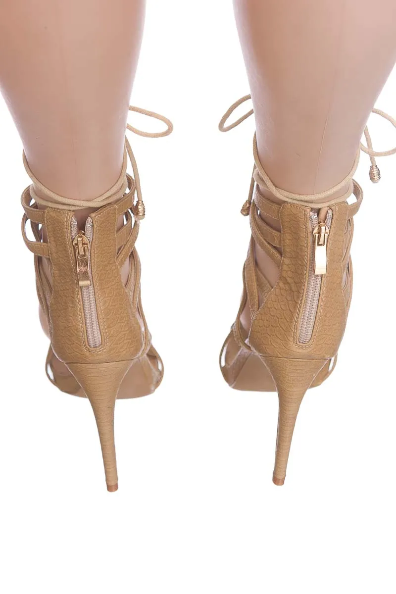 Zapatos color Beige - Charlotte Russe