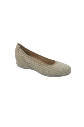 Zapatos mujer pitillos beige 3401