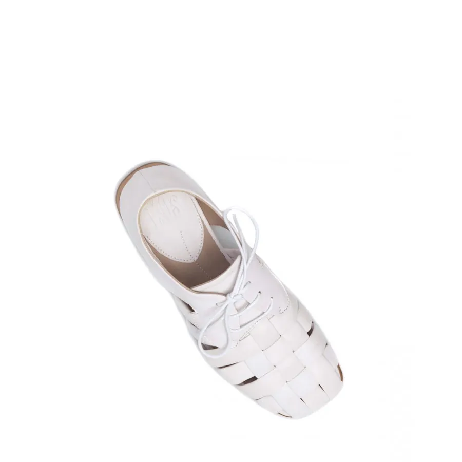 Zapatos Mujeres Sandalia iXOS E00020 Tokyo Gesso Cuero Blanco