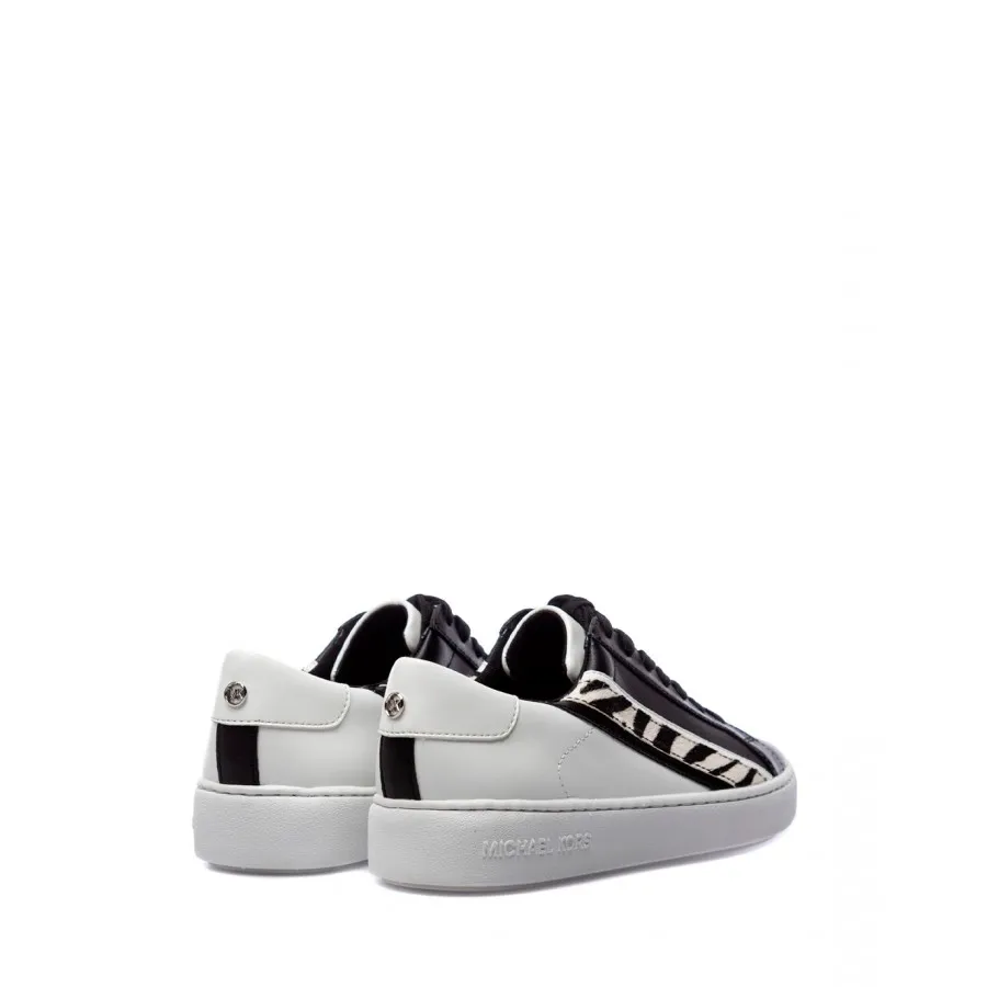 Zapatos Mujeres Sneakers MICHAEL KORS Slade Blk Opt Wht Cuero