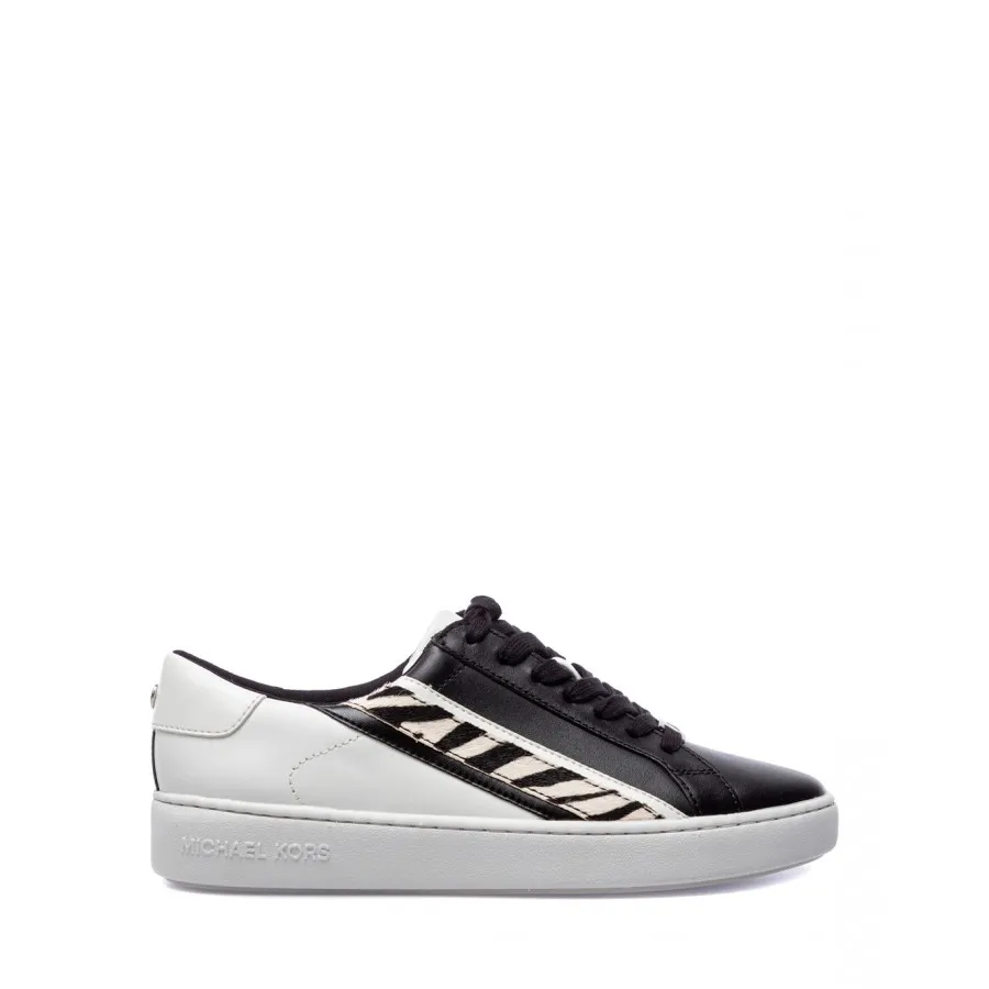 Zapatos Mujeres Sneakers MICHAEL KORS Slade Blk Opt Wht Cuero