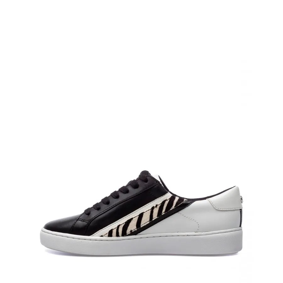 Zapatos Mujeres Sneakers MICHAEL KORS Slade Blk Opt Wht Cuero