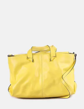 Zara Bolso amarillo detalles negro