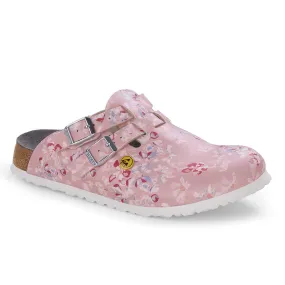 Zueco Birkenstock Kay ESD BF Flower Field Rose